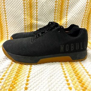 NoBull Trainer+ Black/Gum, (sz 13)